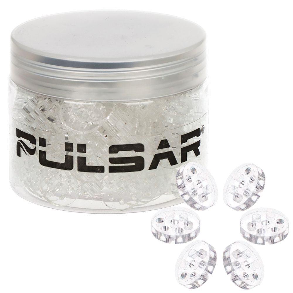 Pulsar ~ Glass Honeycomb Screens | 200ct Jar