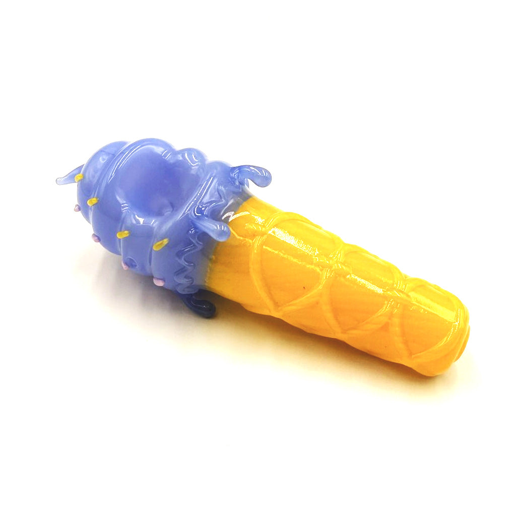 Honeybee Herb ~ ICE CREAM CONE HAND PIPE