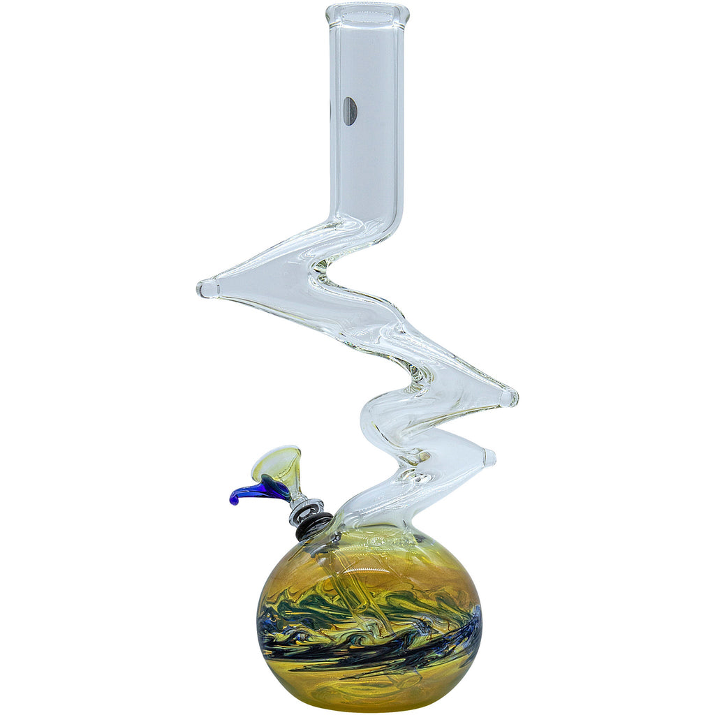LA Pipes - "Switchback" Bubble Base Bong