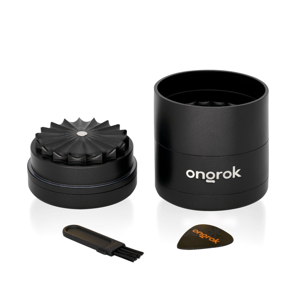 Ongrok - 5 Pc Flower Tooth Storage Grinder