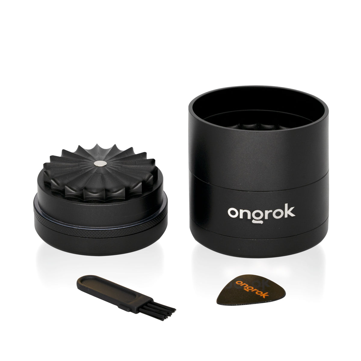 Ongrok - 5 Pc Flower Tooth Storage Grinder