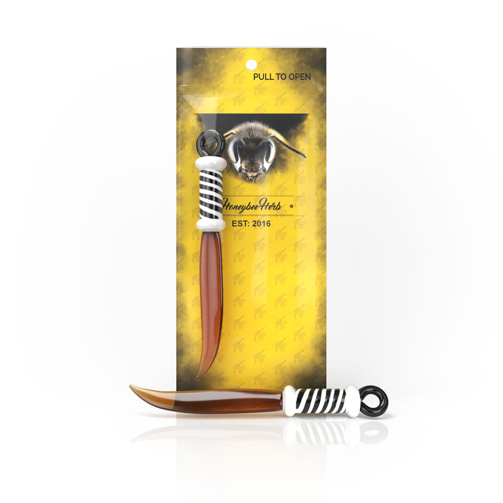 Honeybee Herb ~ GLASS SWORD DAB TOOL