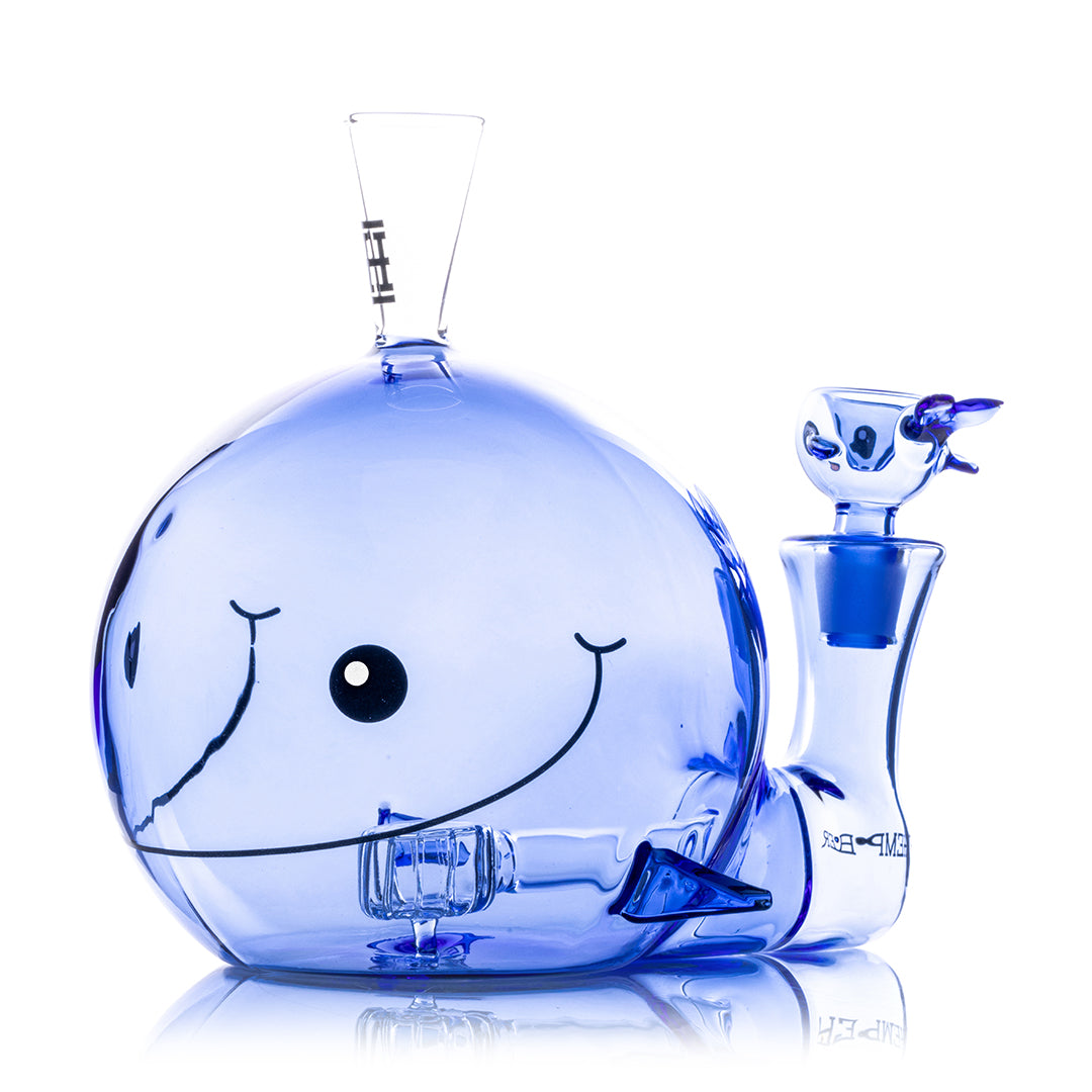 HEMPER- Blue Whale XL Bong 6.25"