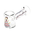 Pulsar ~ Betty in Cake Glass Hand Pipe - 4.5"