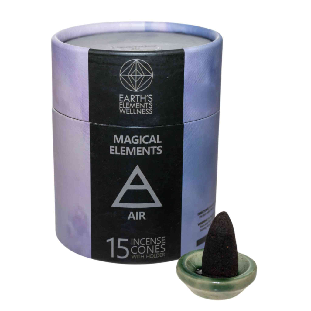 Magical Elements Incense Cones w/Burner