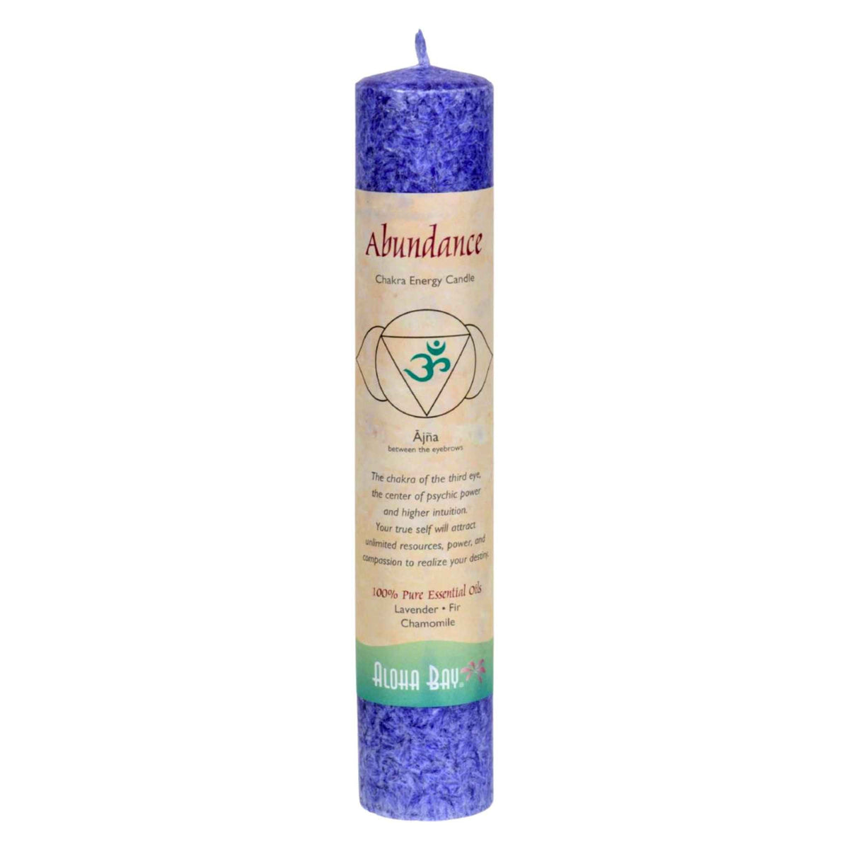 Aloha Bay 7 Chakra Energy Pillar Candle