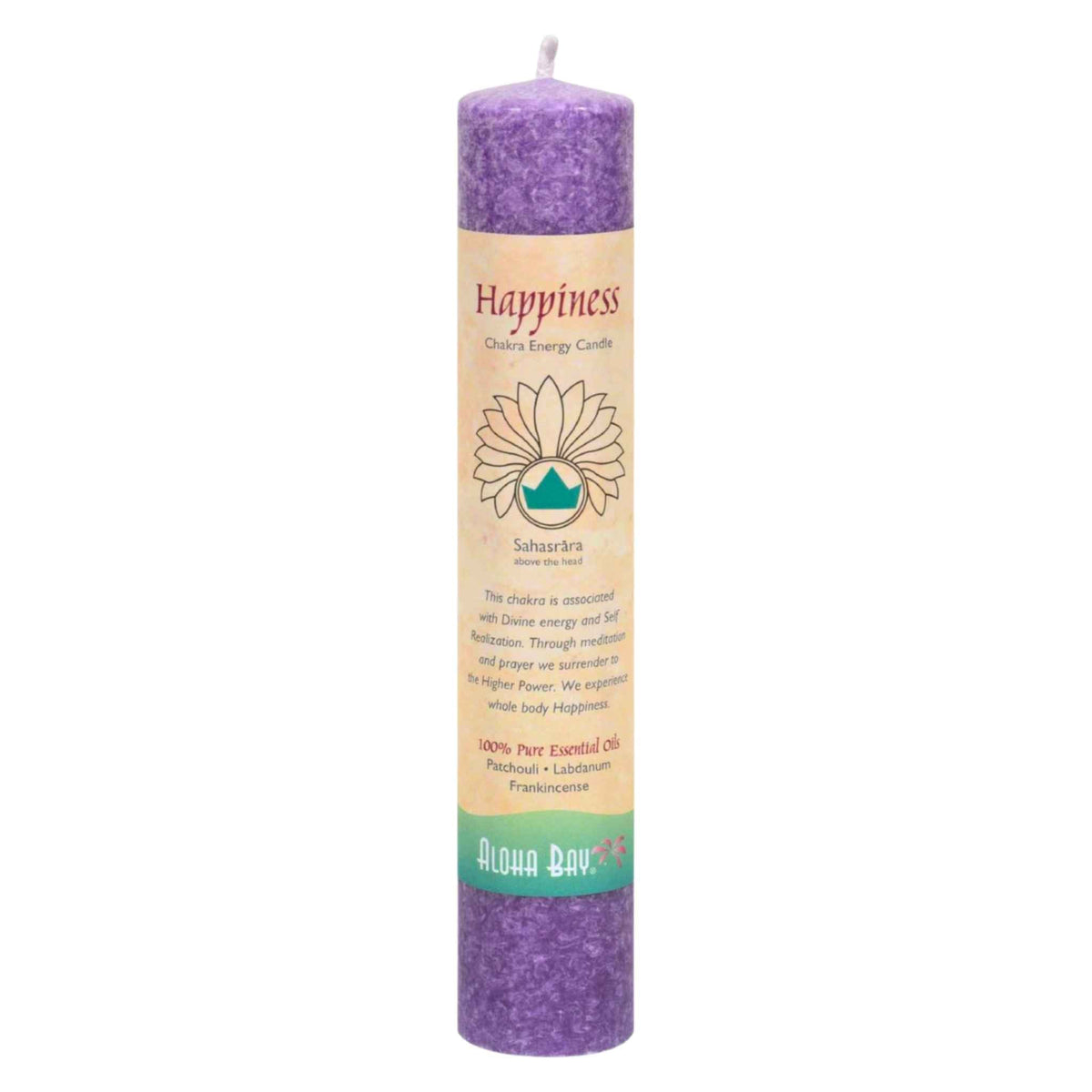 Aloha Bay 7 Chakra Energy Pillar Candle