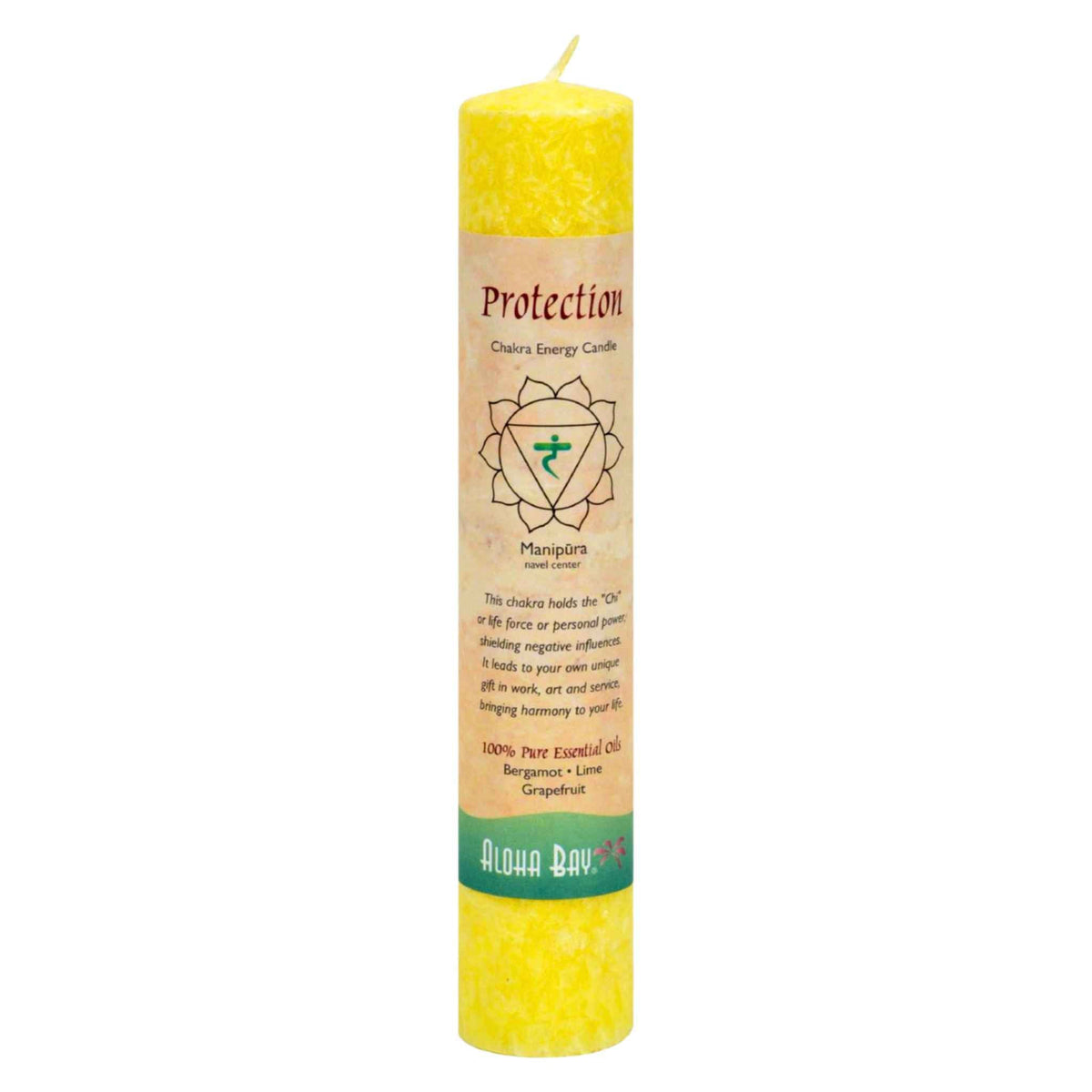 Aloha Bay 7 Chakra Energy Pillar Candle