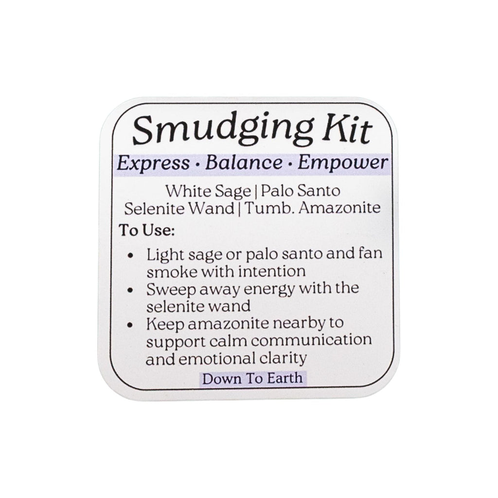 Amazonite Smudging Kit