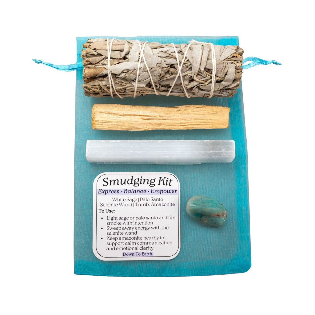 Amazonite Smudging Kit