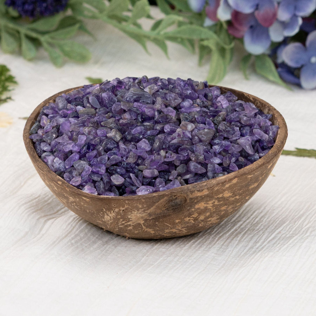 Amethyst Crystal Chips 1lb