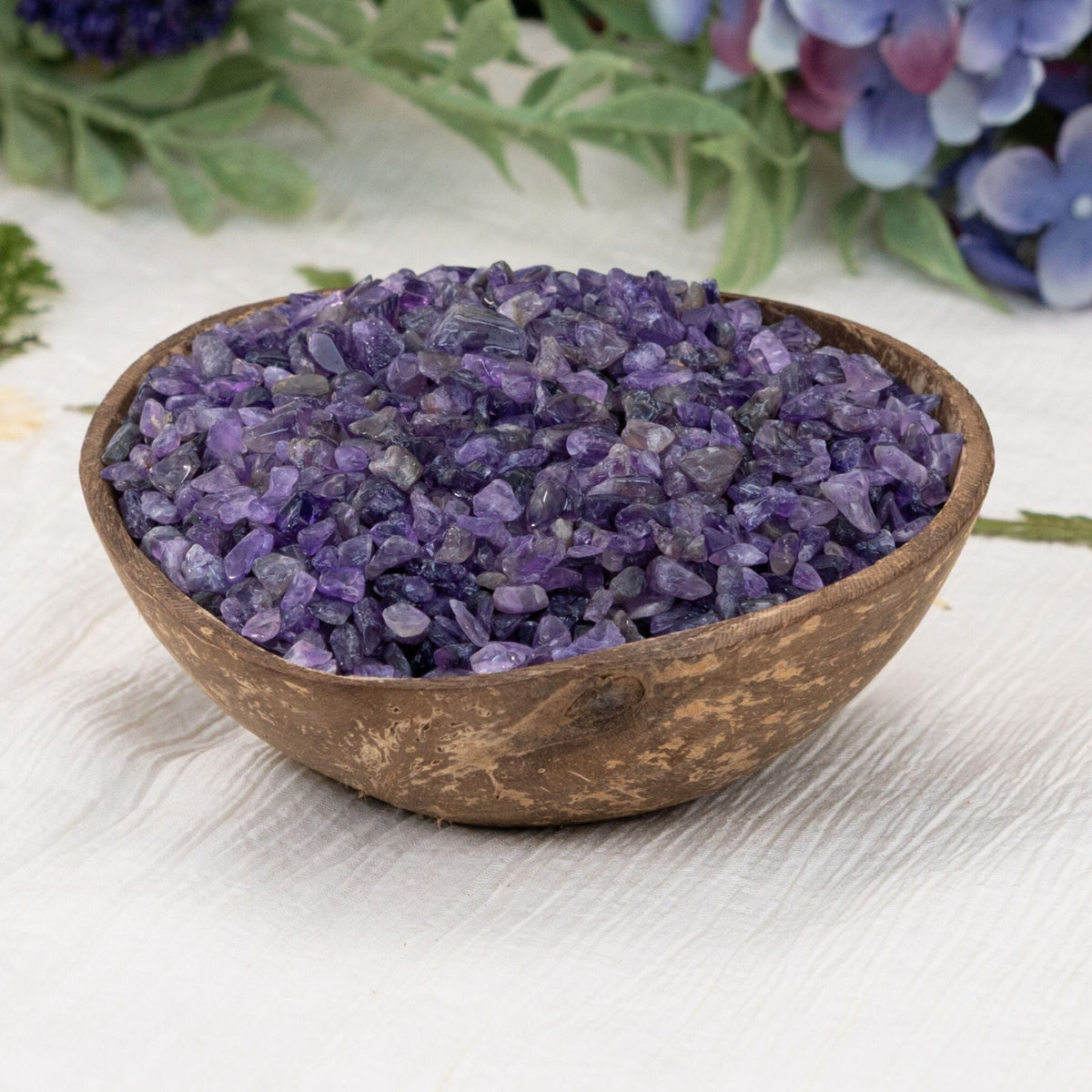 Amethyst Crystal Chips 1lb
