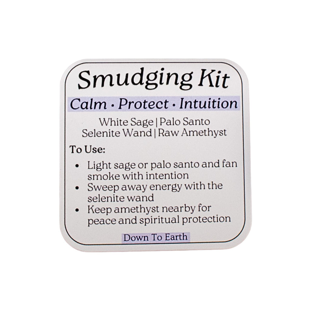 Amethyst Smudging Kit