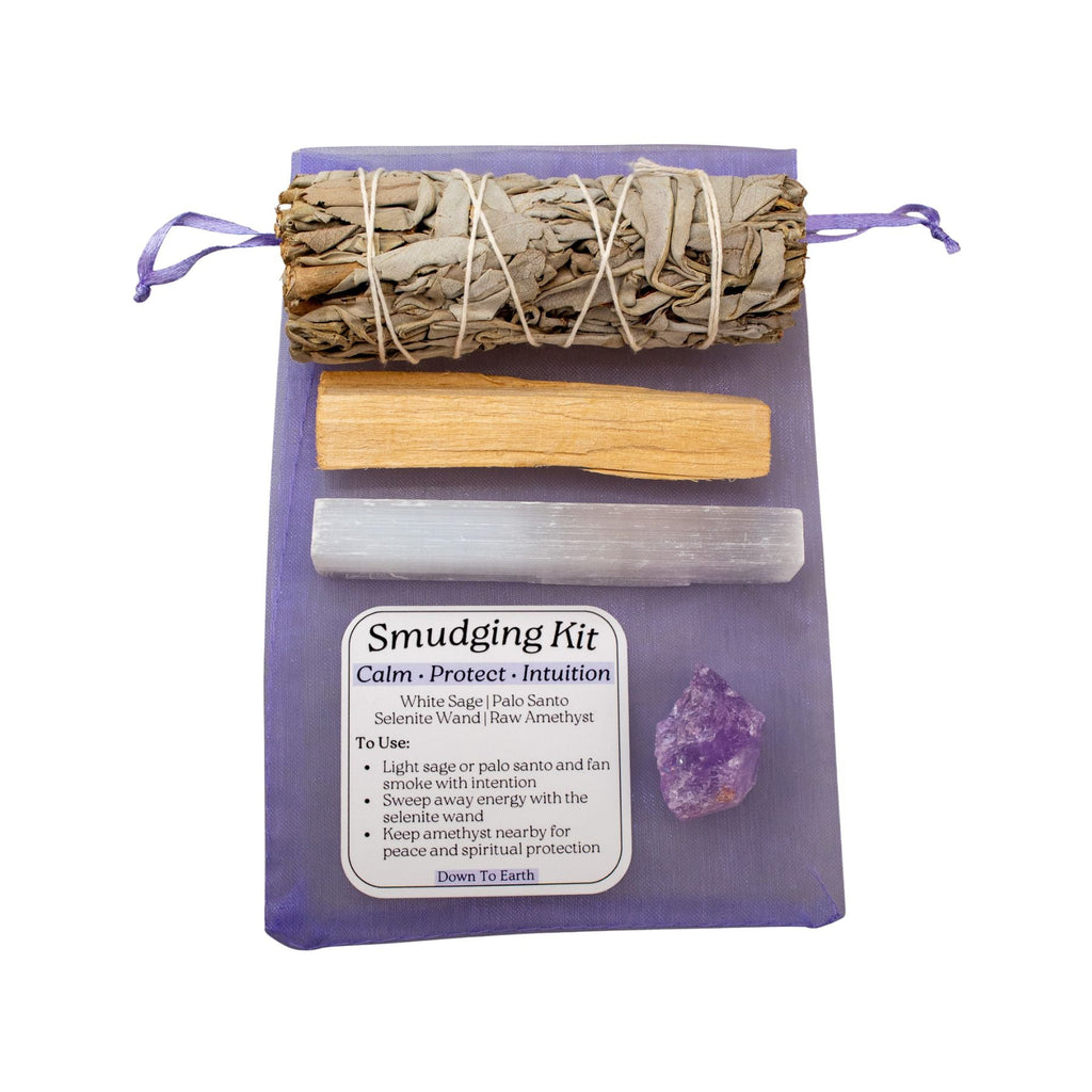 Amethyst Smudging Kit