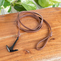 Anchor Clasp Leather Wrap Bracelet