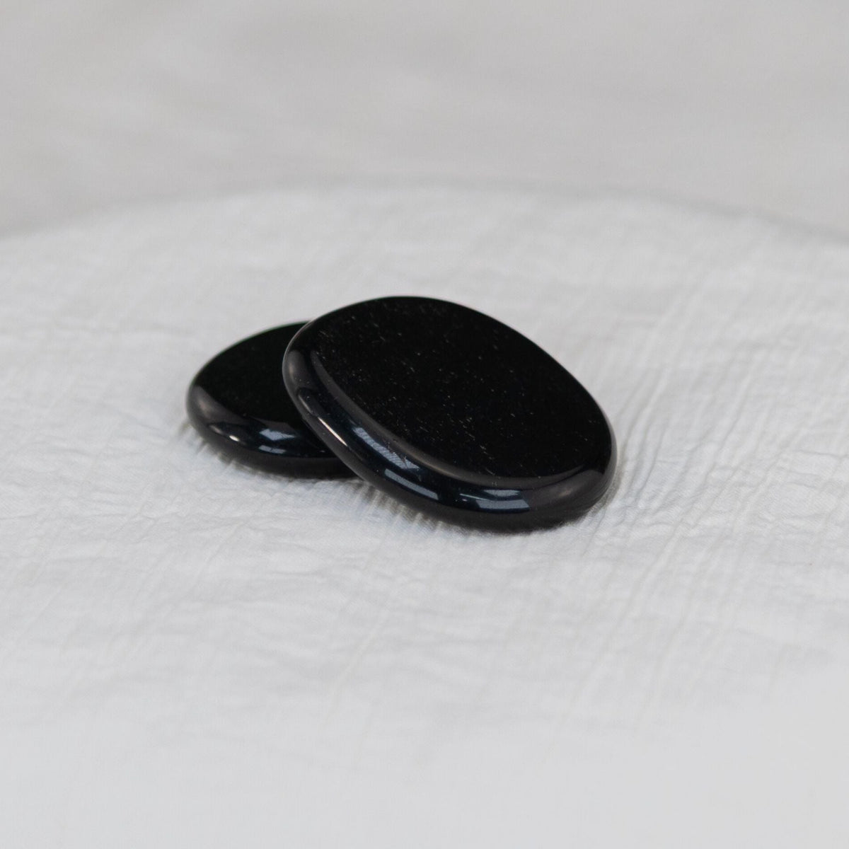 Black Tourmaline Palm Stone