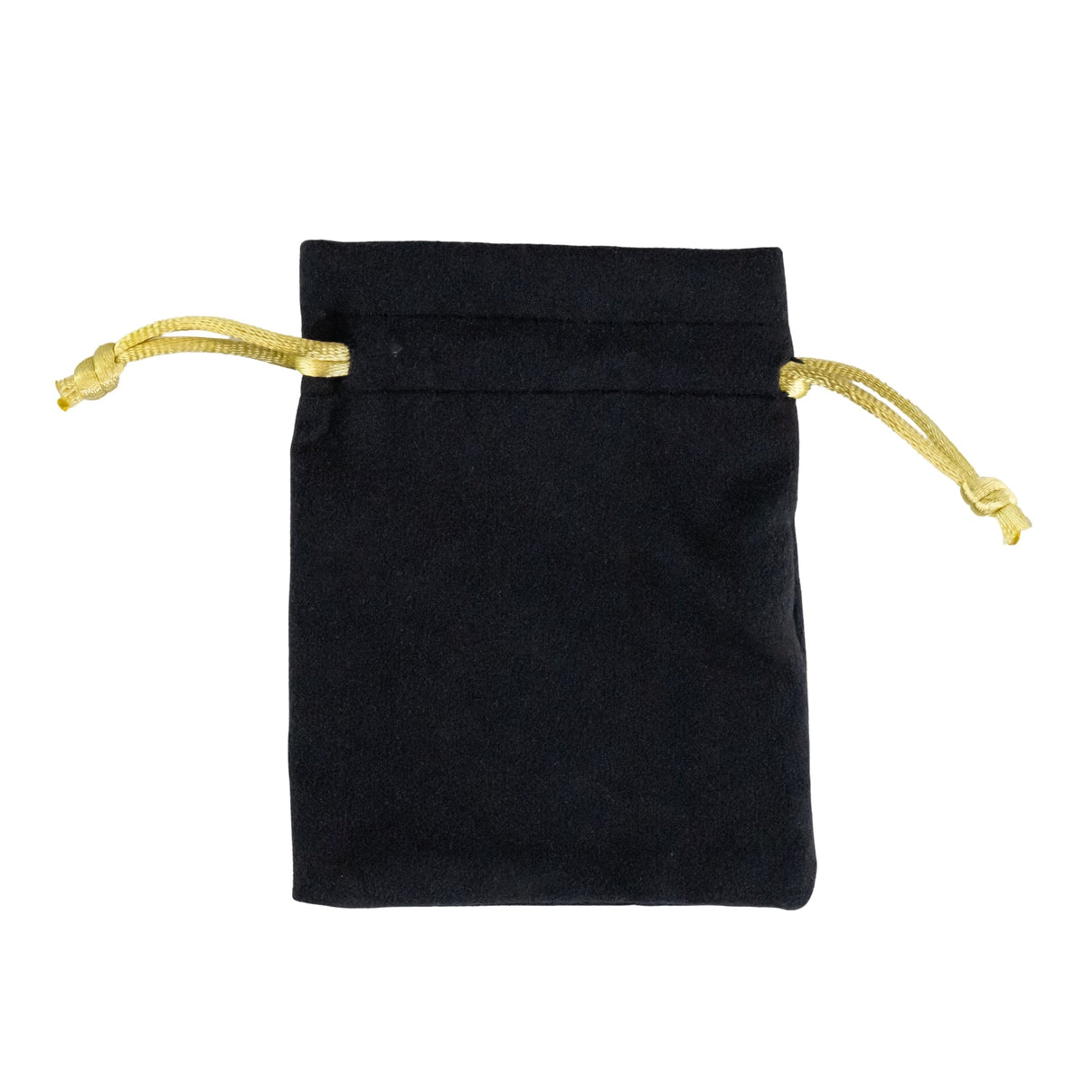 Black & Gold Drawstring Bag