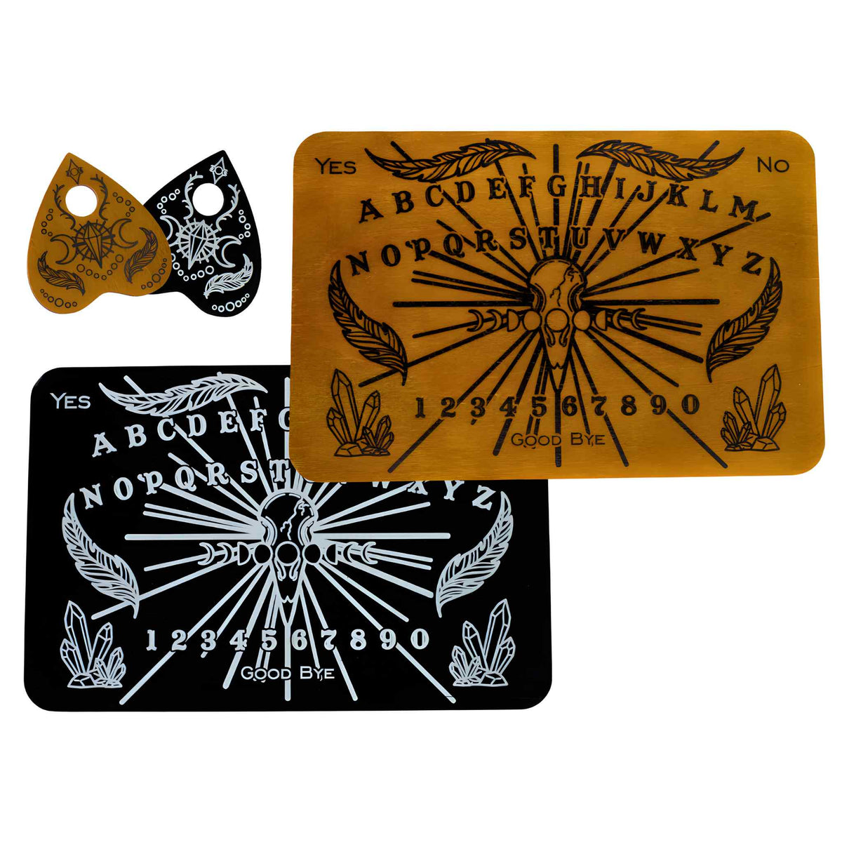 Crow & Crystal Spirit Board
