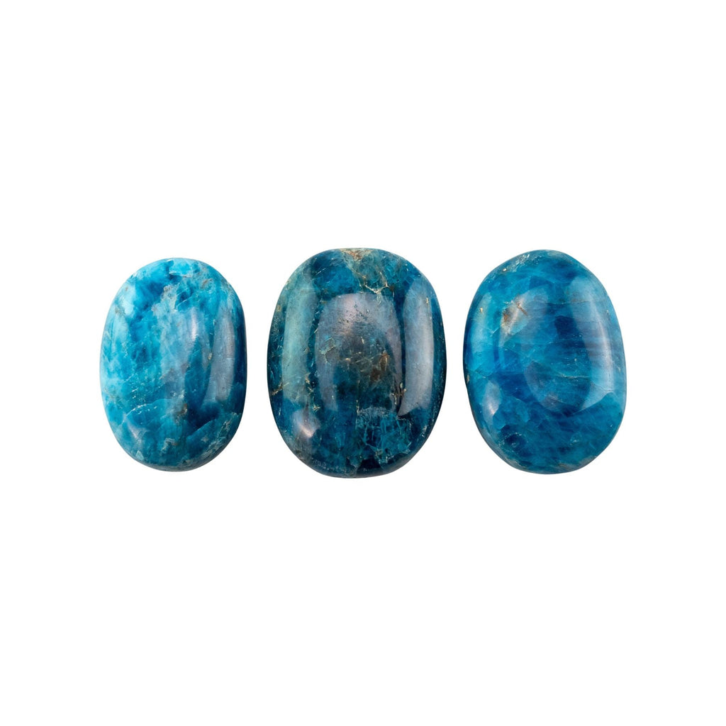 Blue Apatite Palm Stone