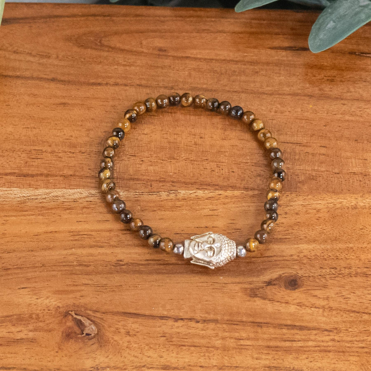 4mm Buddha Crystal Bracelet