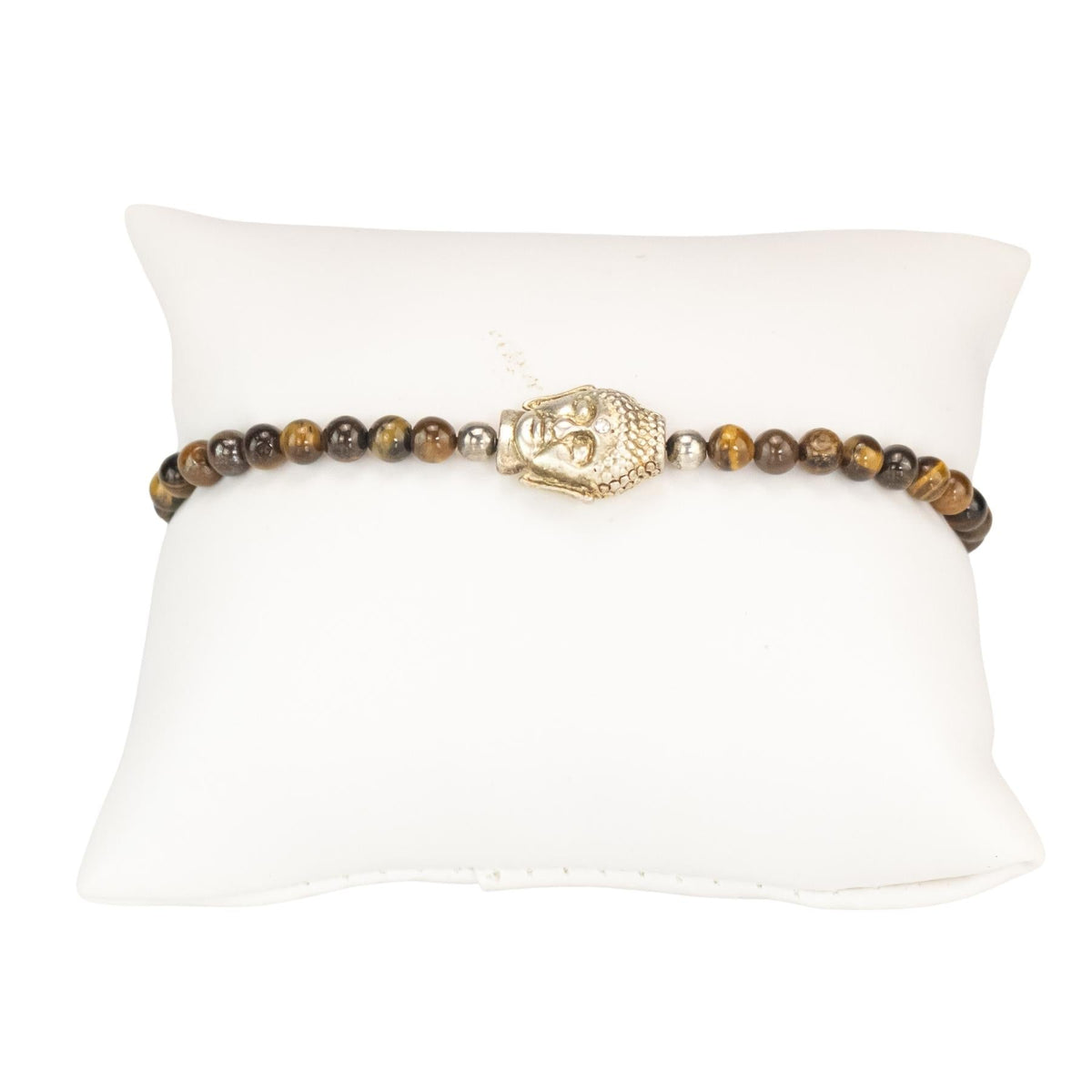 4mm Buddha Crystal Bracelet