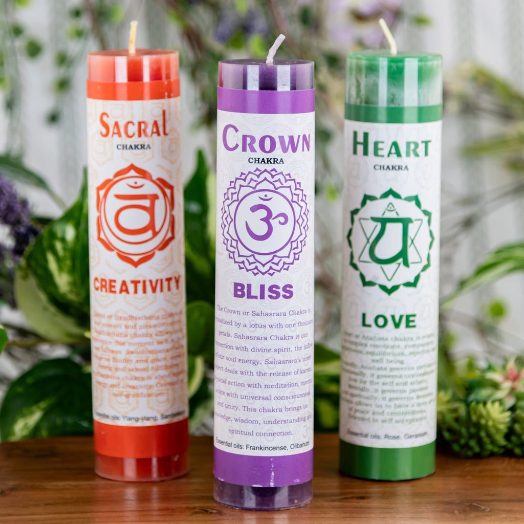 Chakra Energy Pillar Candle