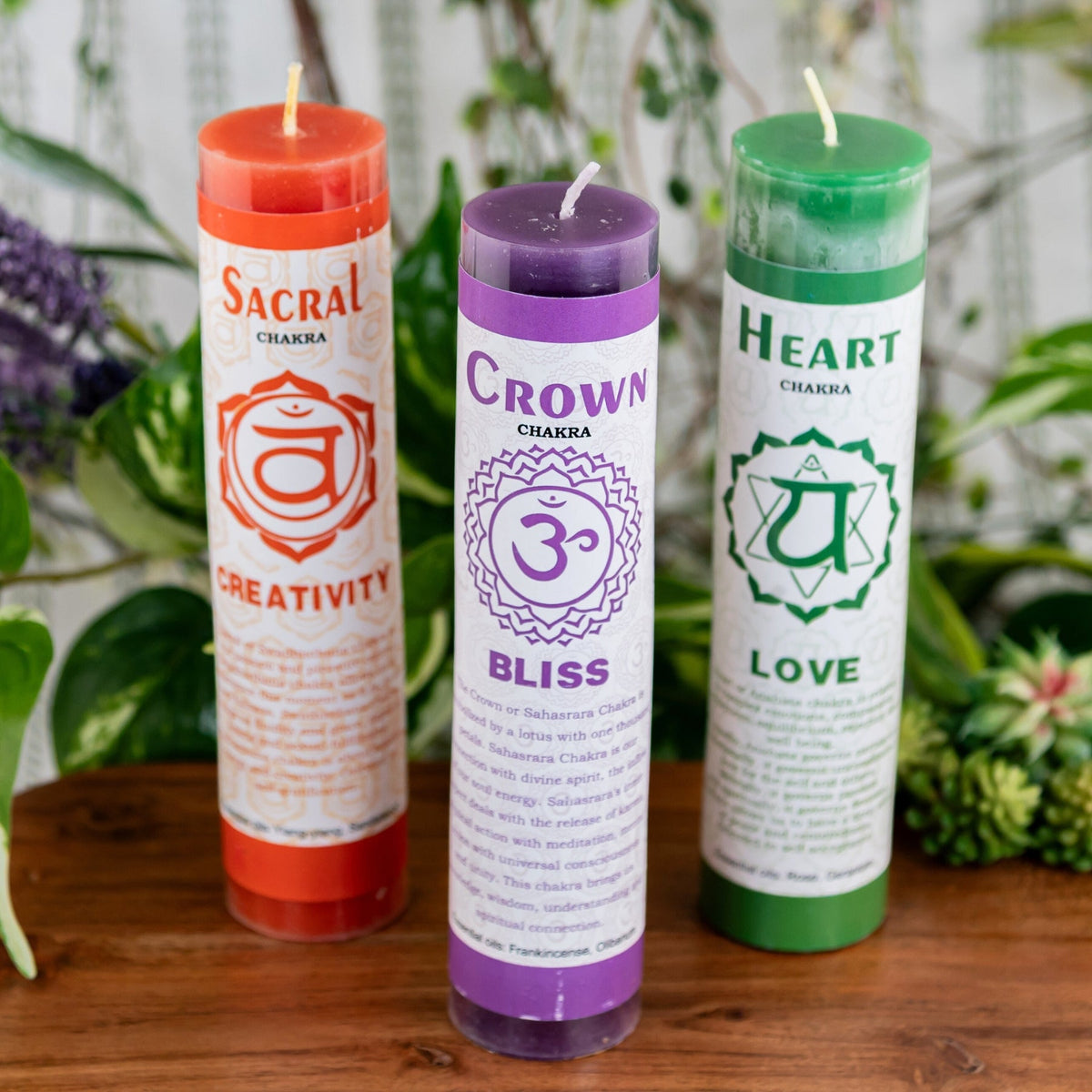 Chakra Energy Pillar Candle