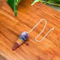 7 Chakra Faceted Pendulum