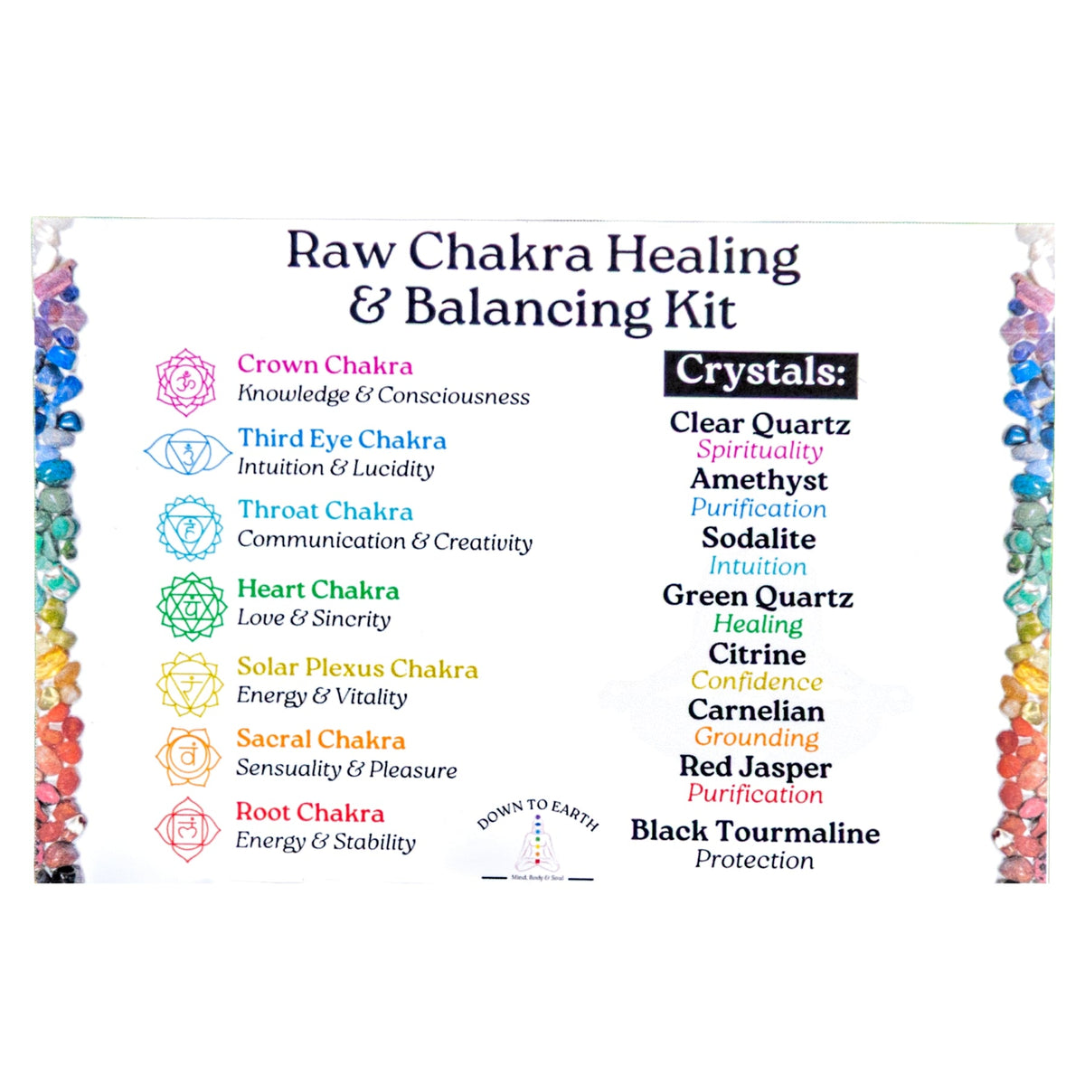 Chakra Balancing & Healing Kit
