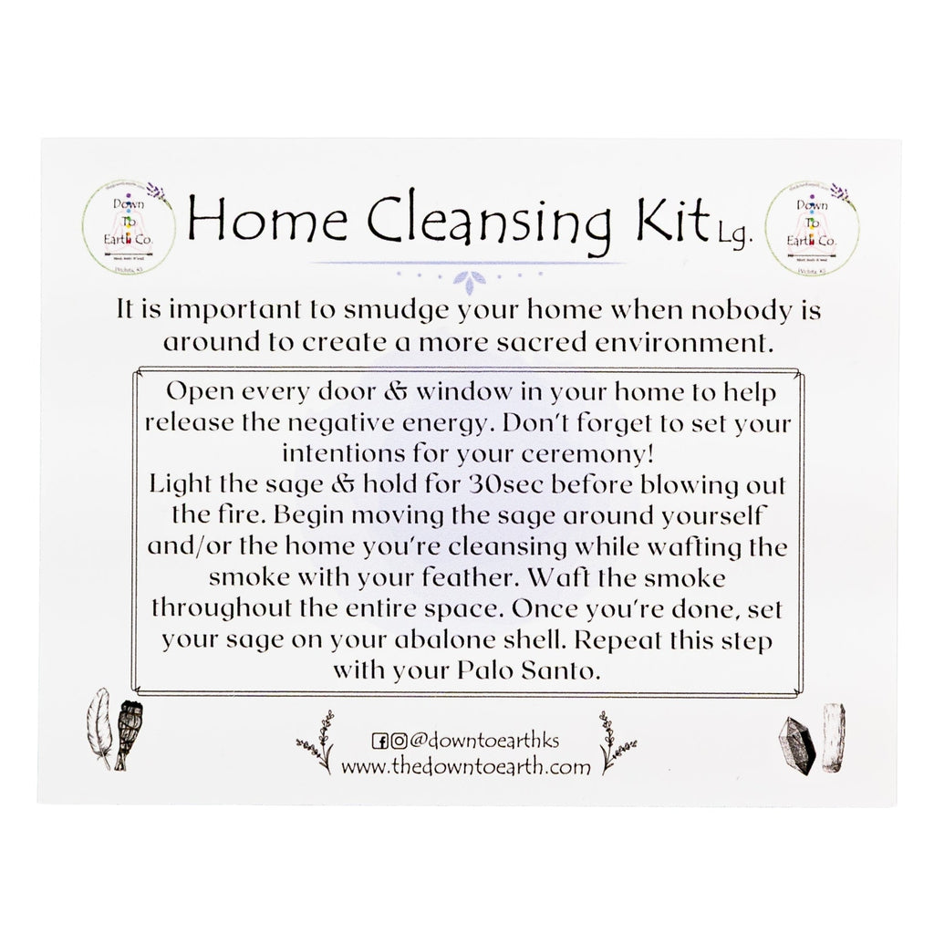 Home Cleansing and Blessings Kit Lg