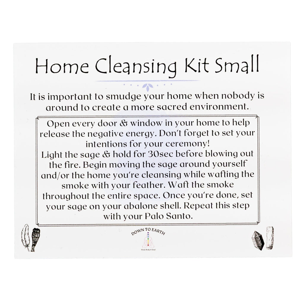 Home Cleansing and Blessings Kit Sm