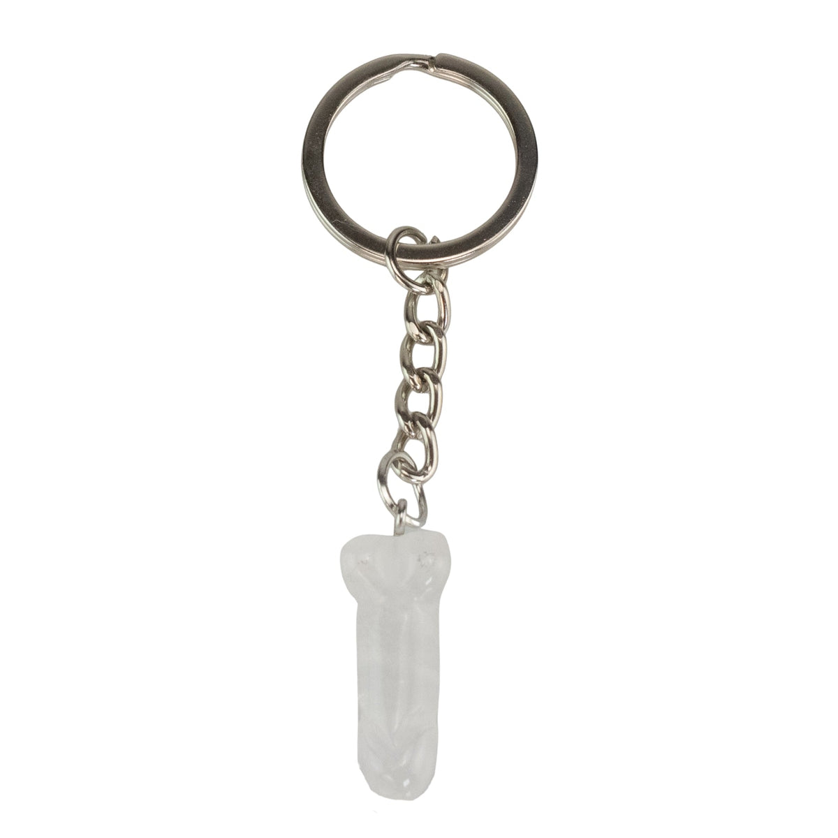 Crystal Phallus Keychain