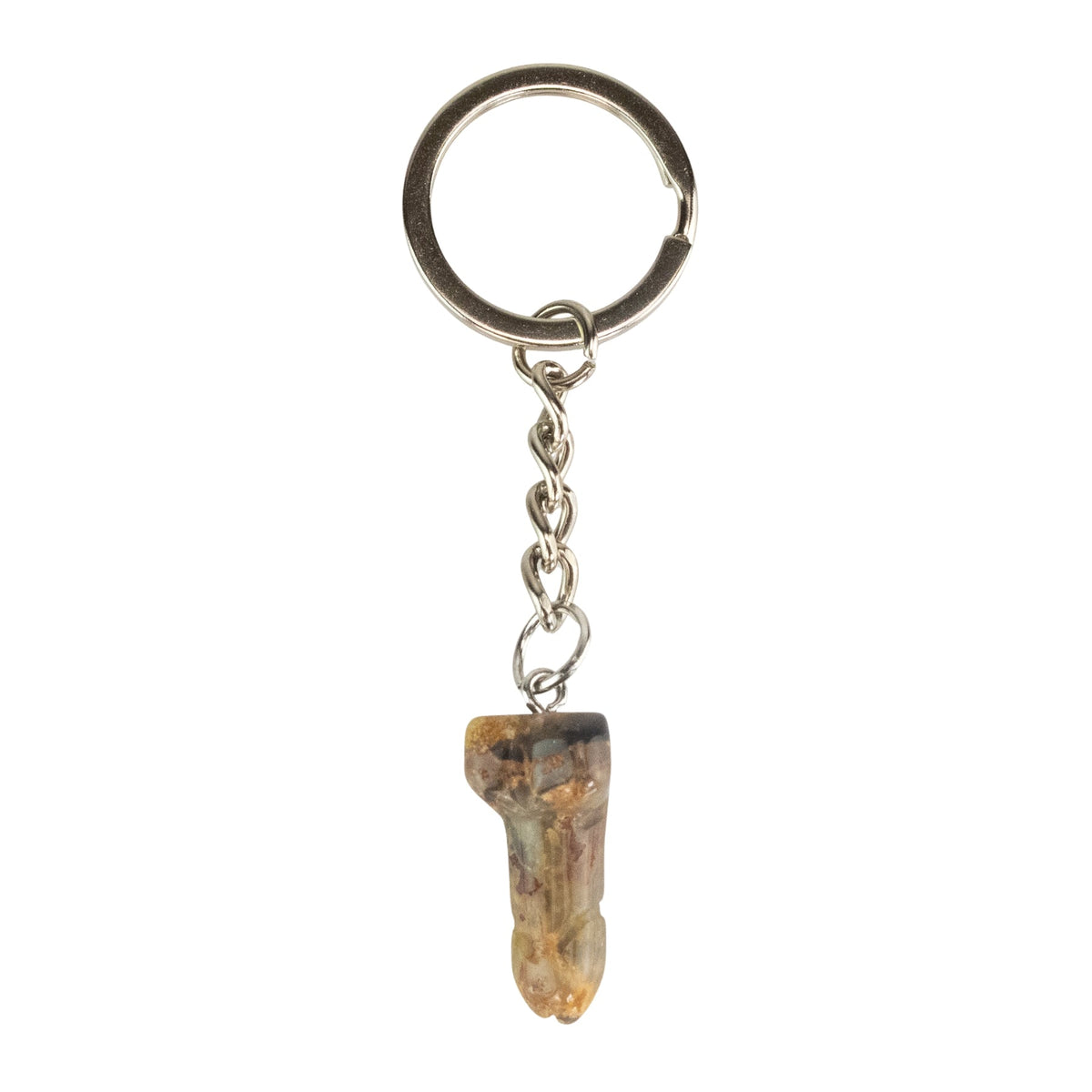 Crystal Phallus Keychain