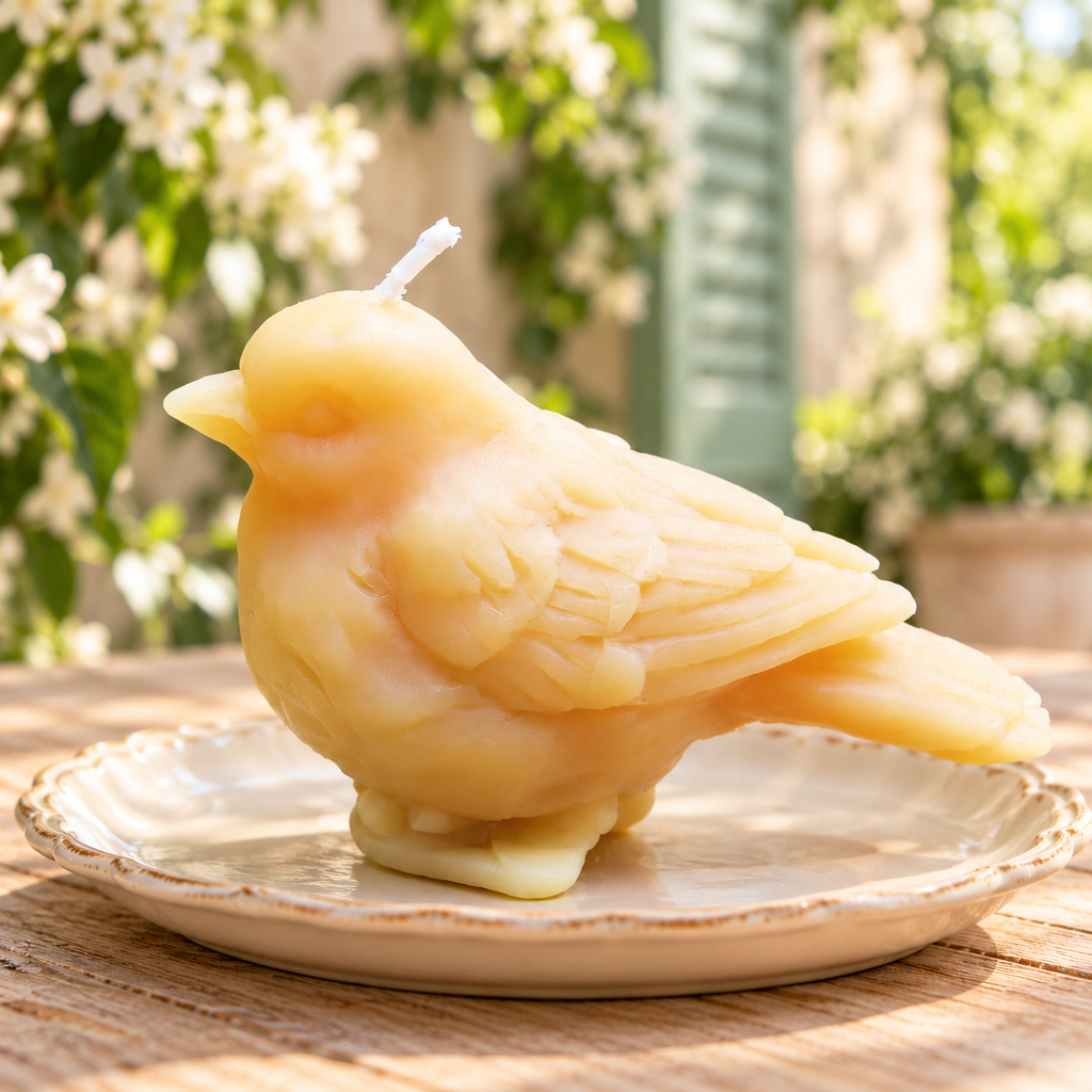 Little Bird Beeswax Candle