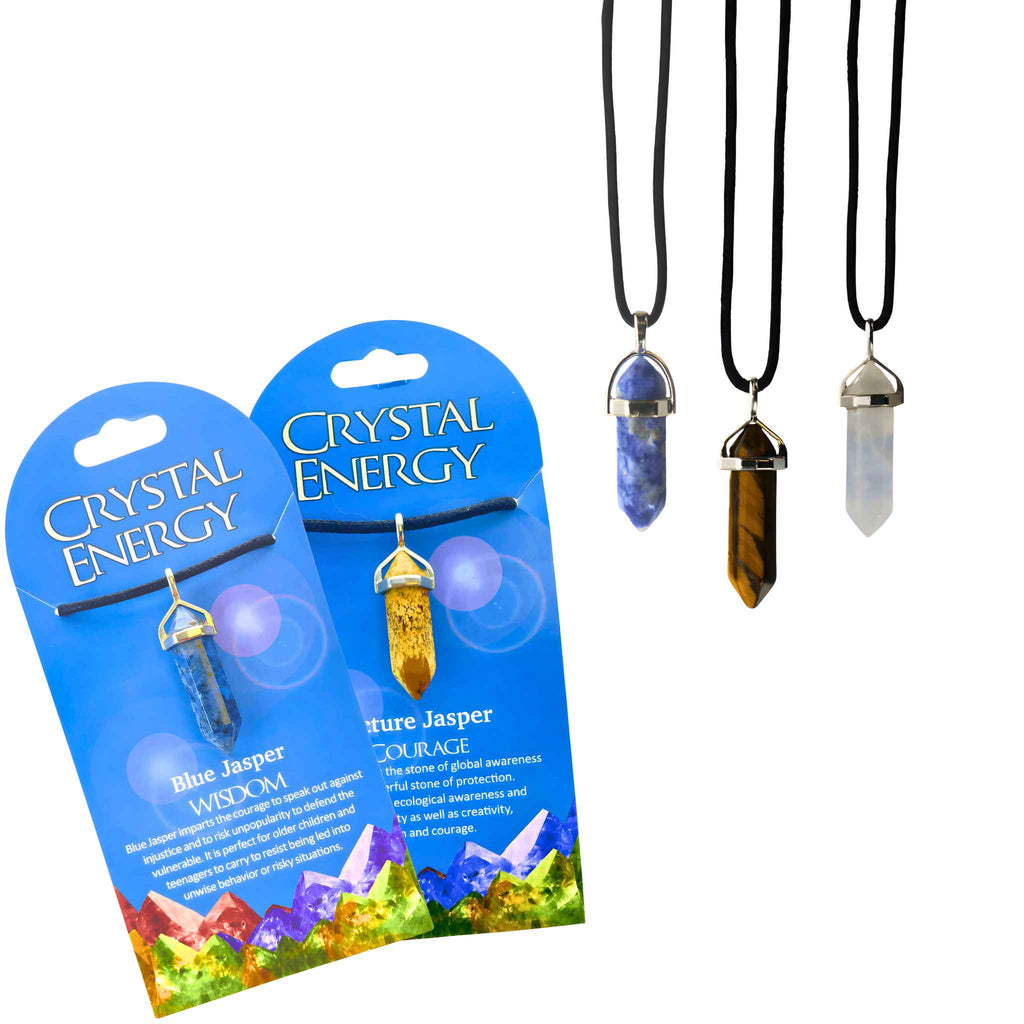 Crystal Energy Pendant Necklace