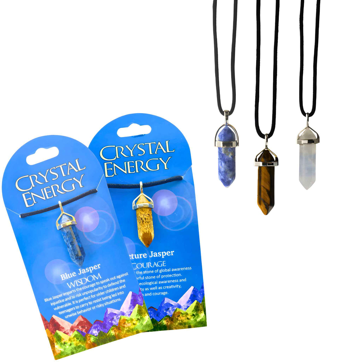 Crystal Energy Pendant Necklace