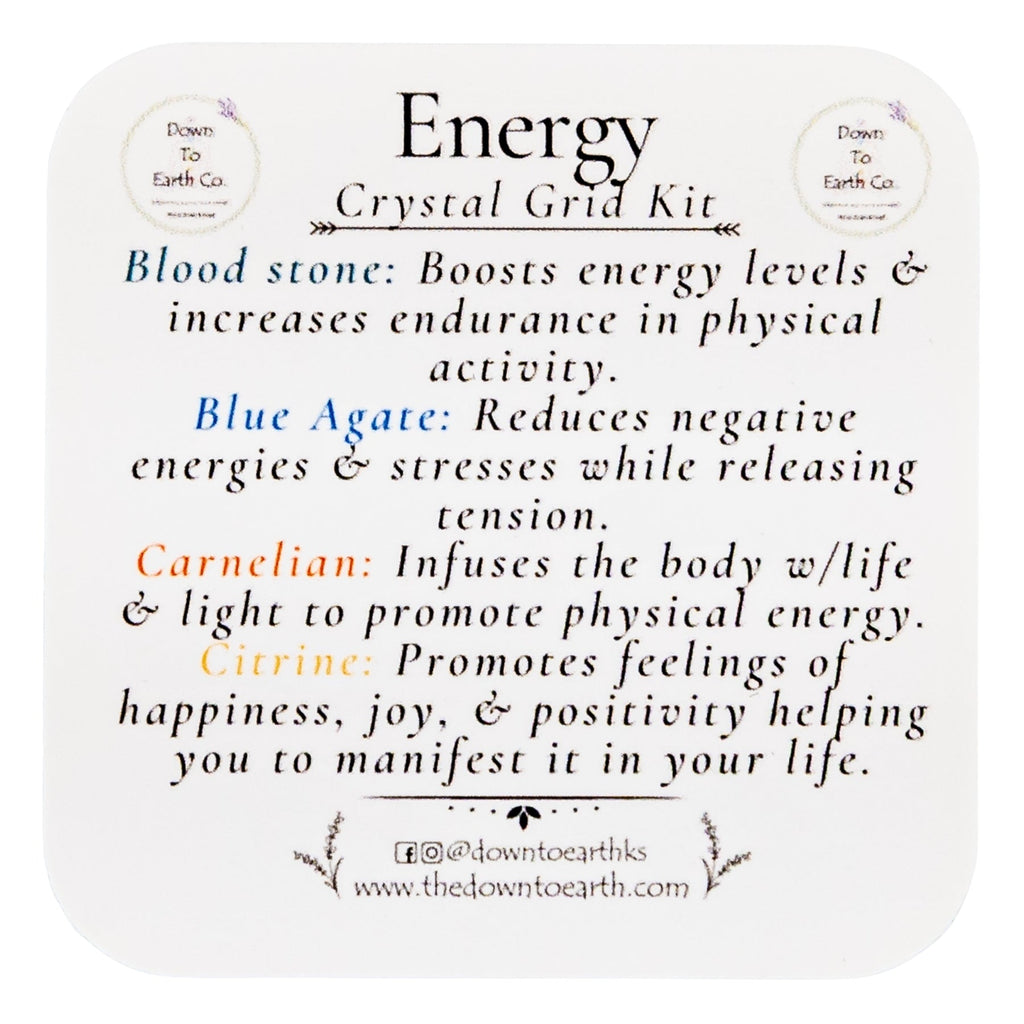 Energy Crystal Grid Kit