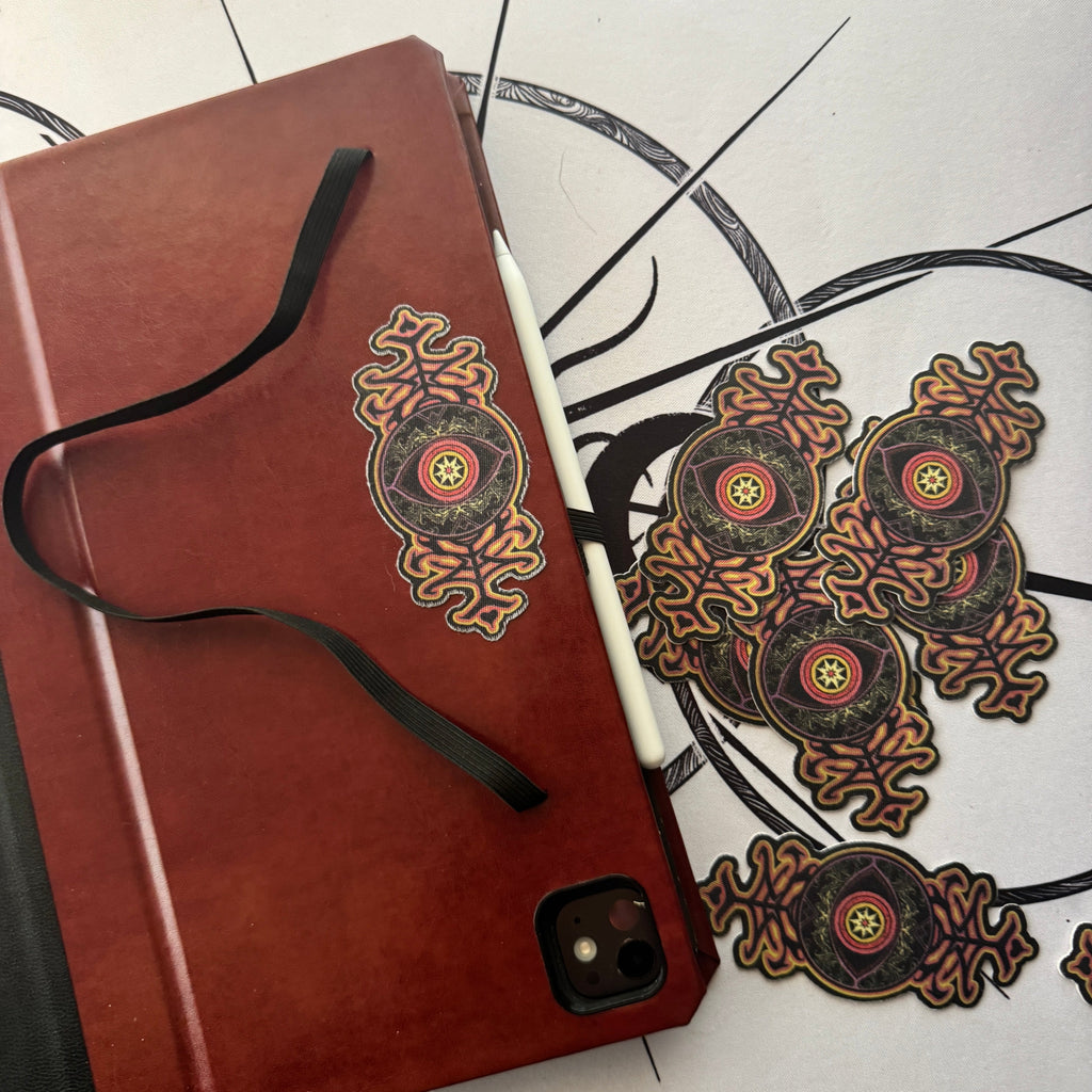 **NEW** Sticker - Protection Sigil (“Xian Evil Eye”)