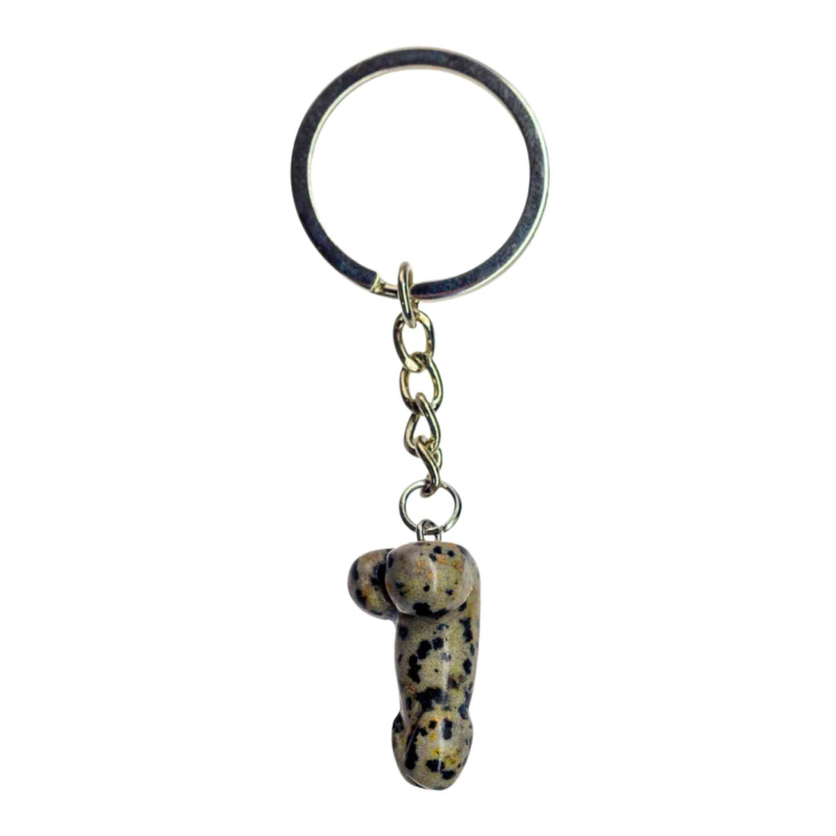 Crystal Phallus Keychain
