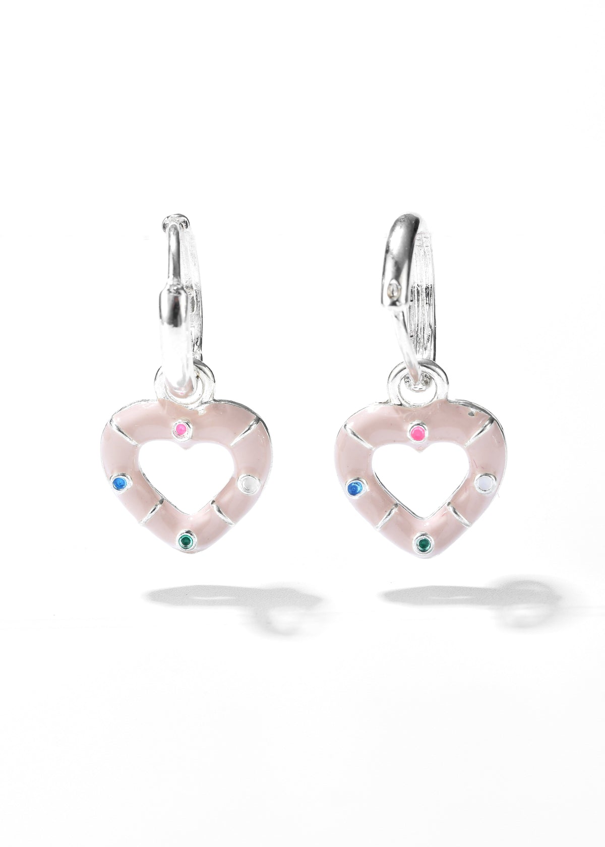 Heart Hoop Earrings