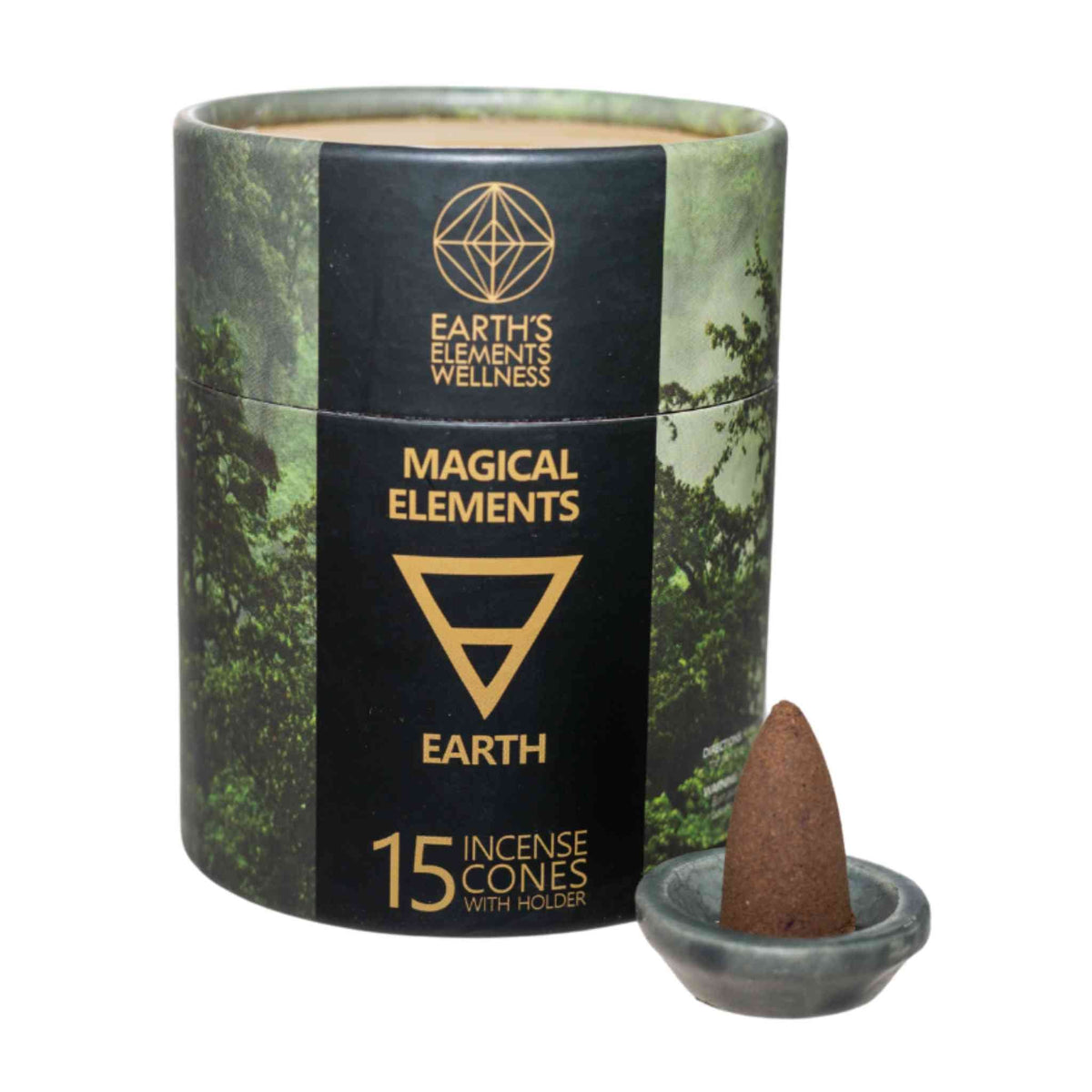 Magical Elements Incense Cones w/Burner