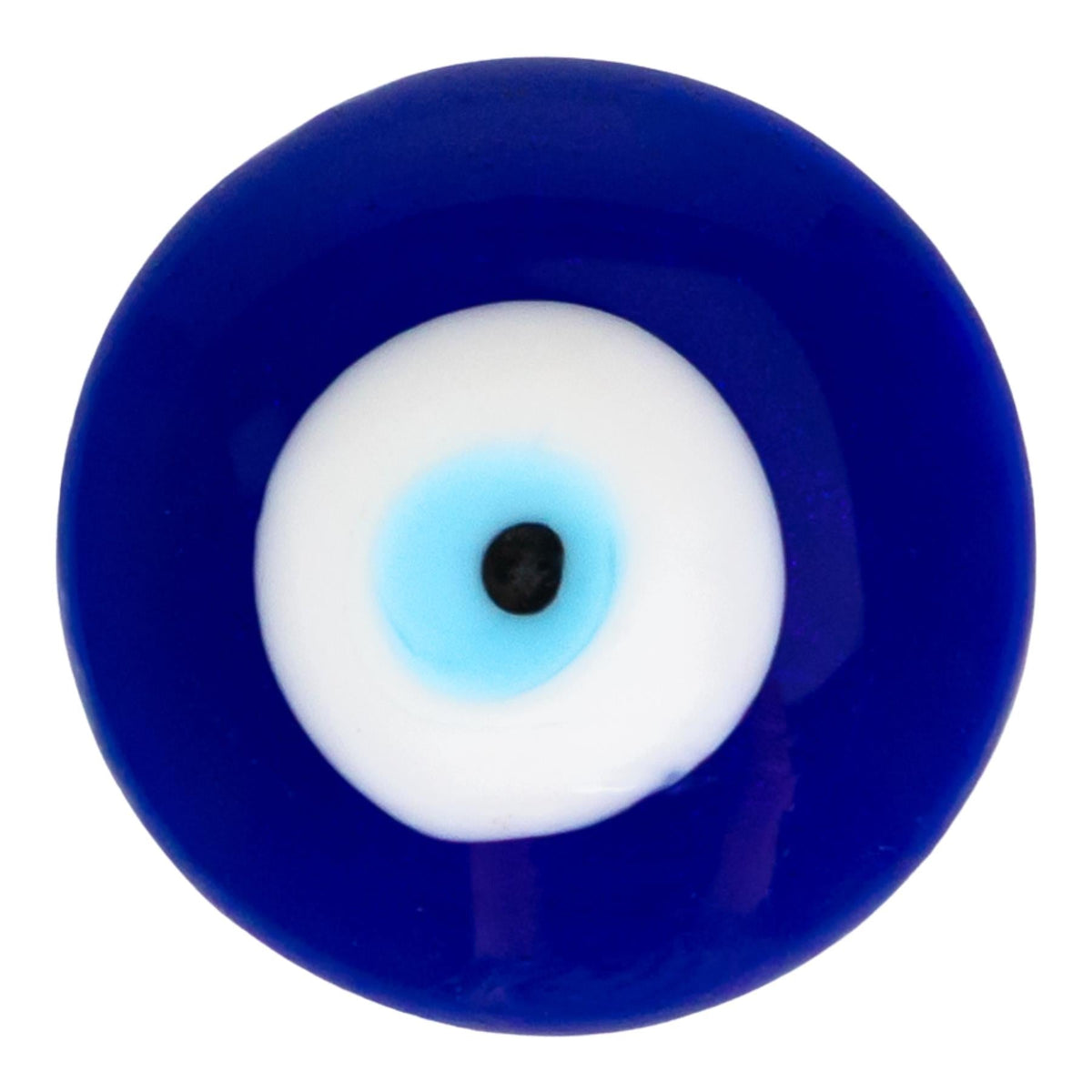 Round Glass Evil Eye Charm