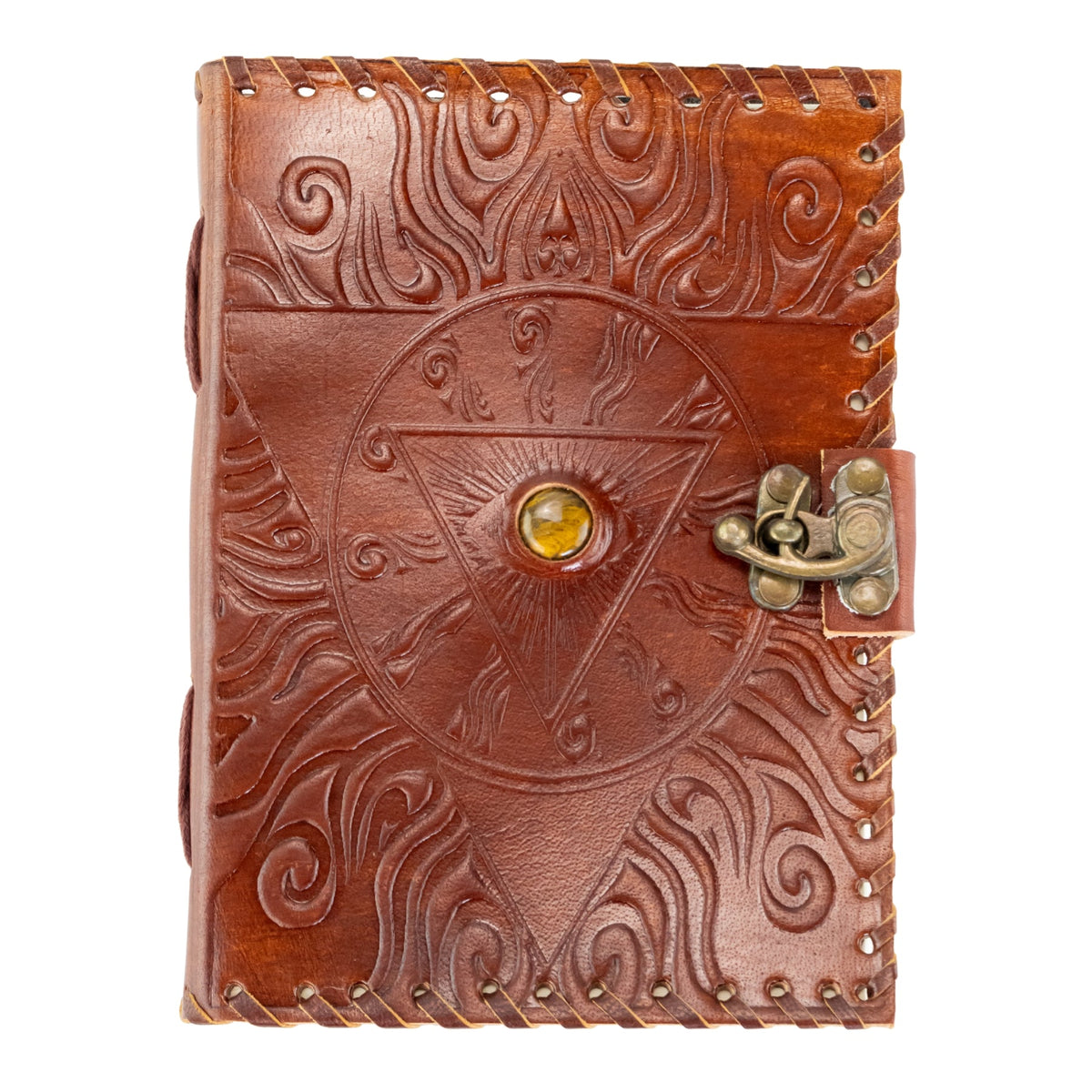 Evil Eye Leather Journal