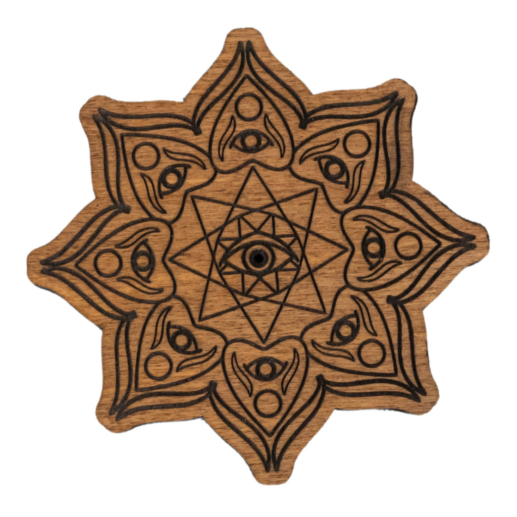 Evil Eye Upright Incense Holder