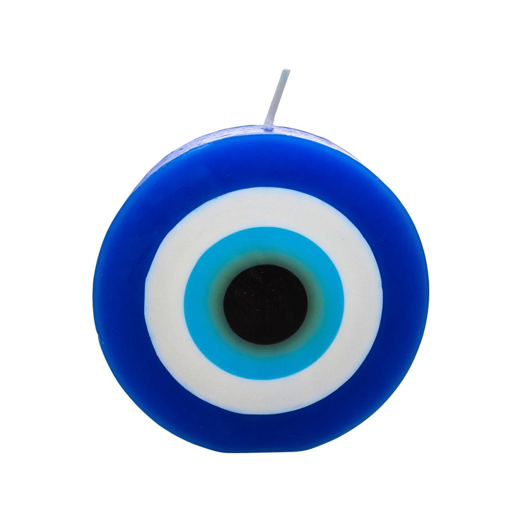 Evil Eye Round Candle