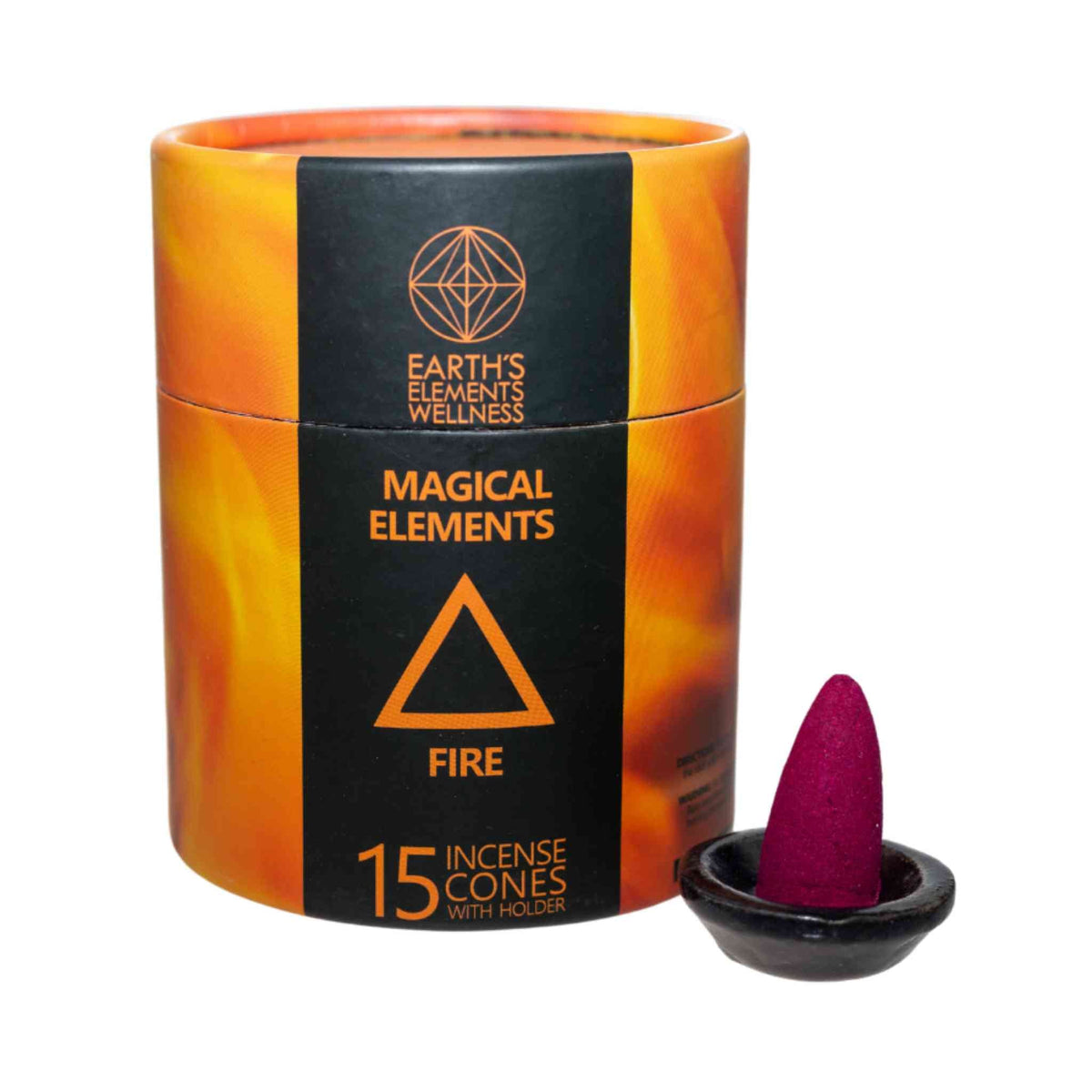 Magical Elements Incense Cones w/Burner