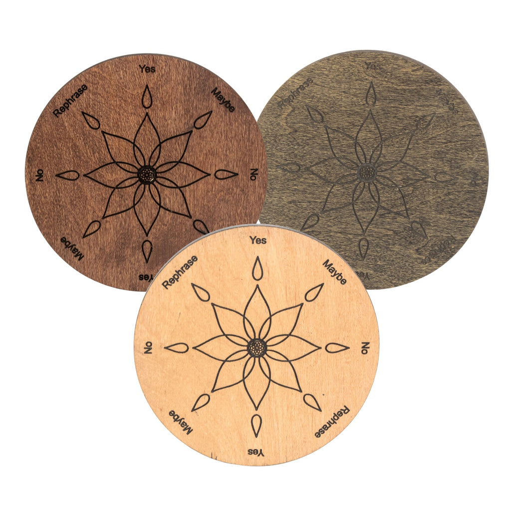 Wooden Flower Pendulum Board