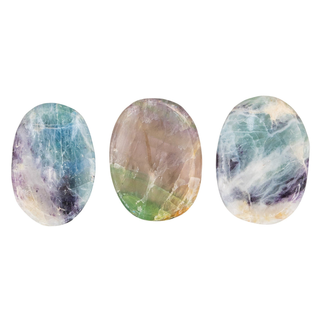 Fluorite Worry Stone