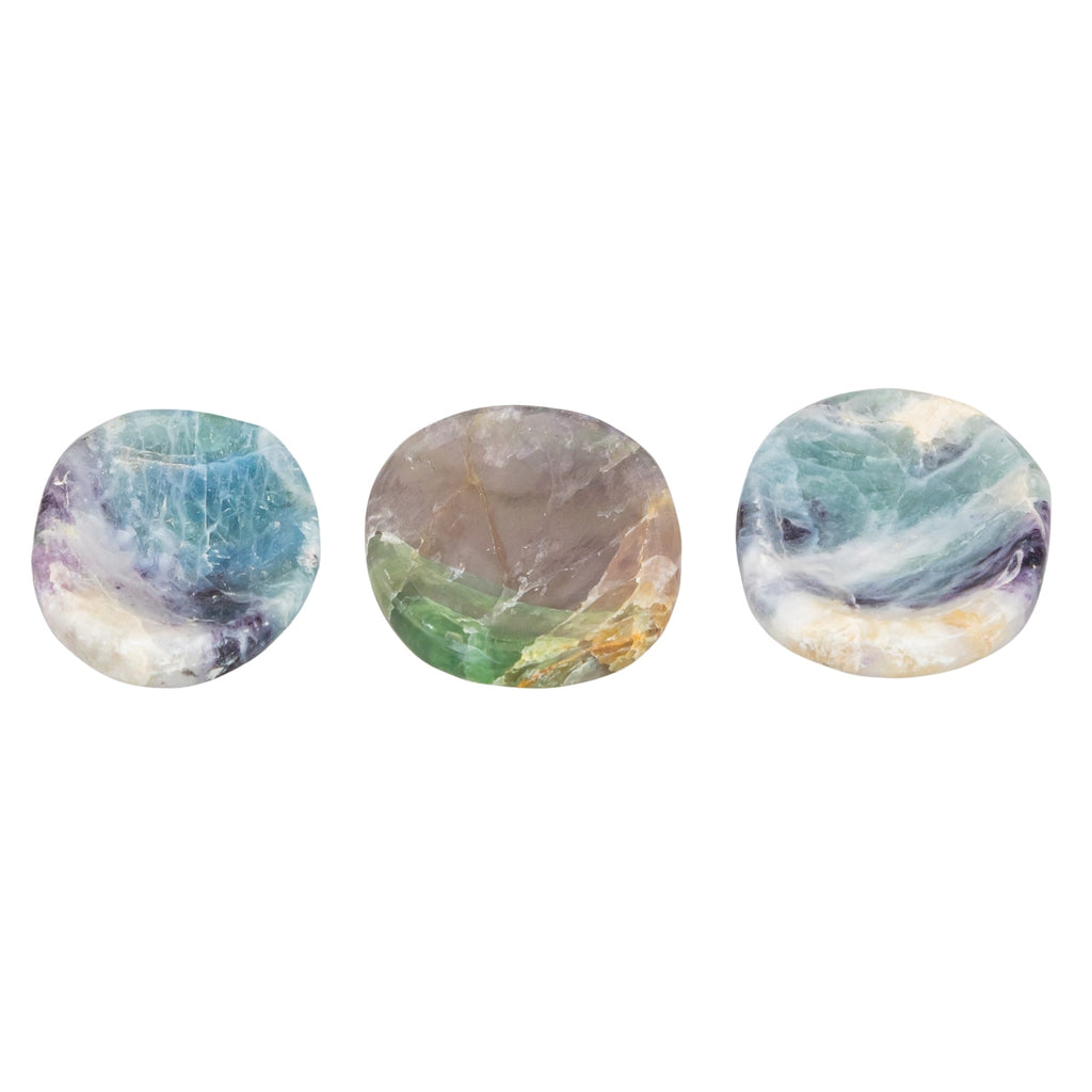 Fluorite Worry Stone