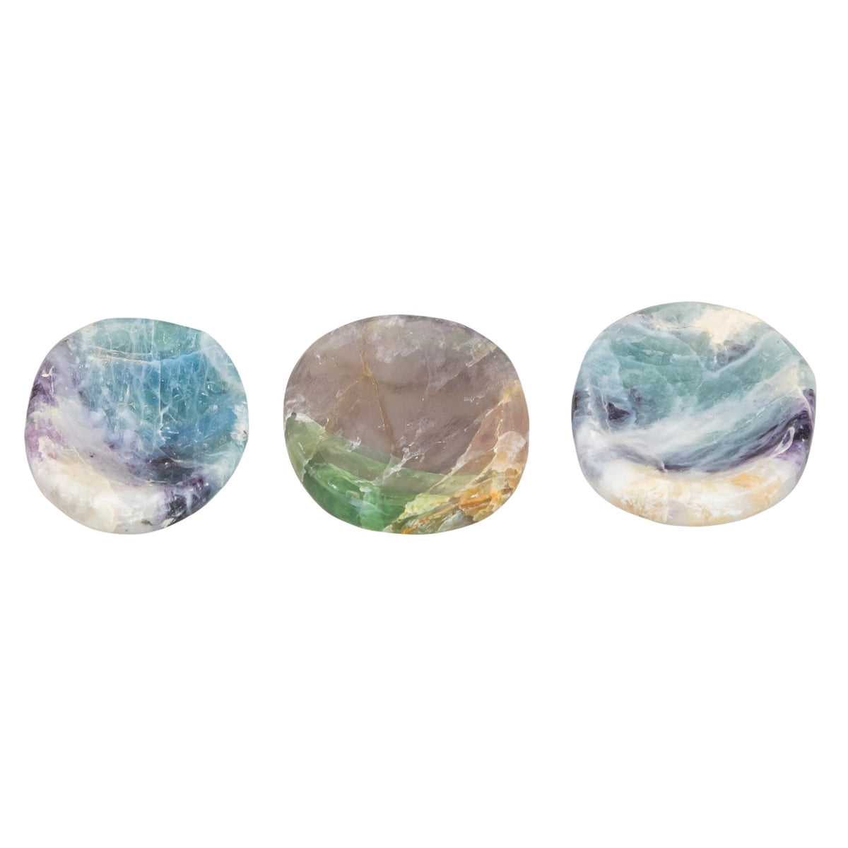 Fluorite Worry Stone